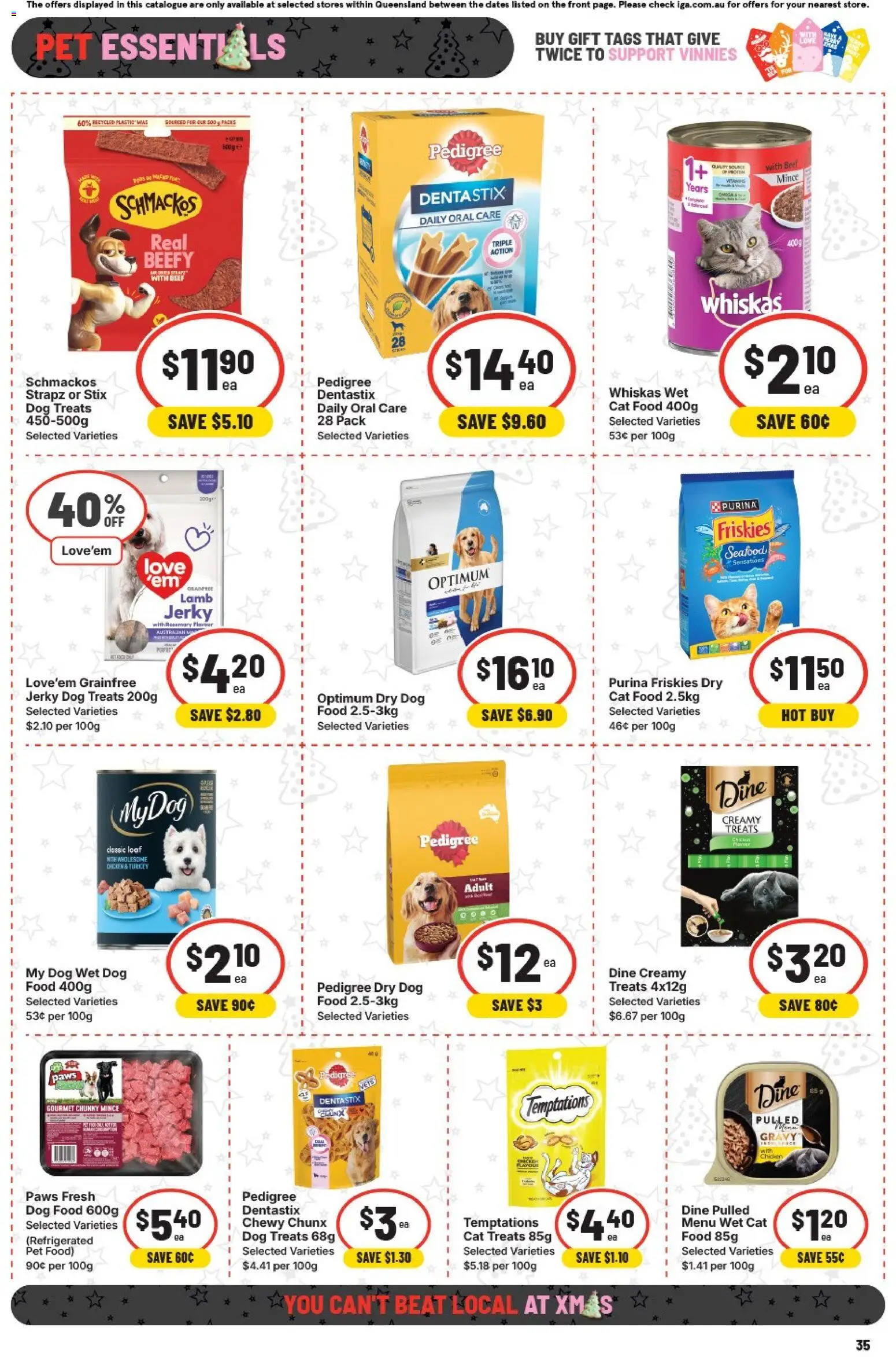 IGA catalogue - valid from 26.11.2025 | Page: 34 | Products: Beer, Beef, Seafood, Turkey