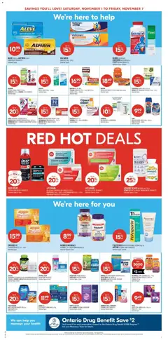 Preview of Shoppers weekly flyer / circulaire from shop Shoppers valid from 01.11.2025 | Page: 4