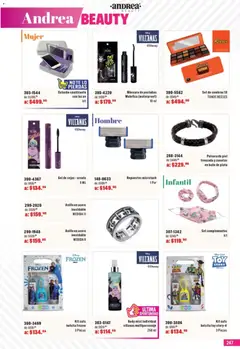Vista previa de Andrea catálogo Outlet, nuevo folleto de la tienda, válido en México a partir del 05.04.2026 | Página: 247 | Productos: Sanitizante, Pulsera, Body, Baño