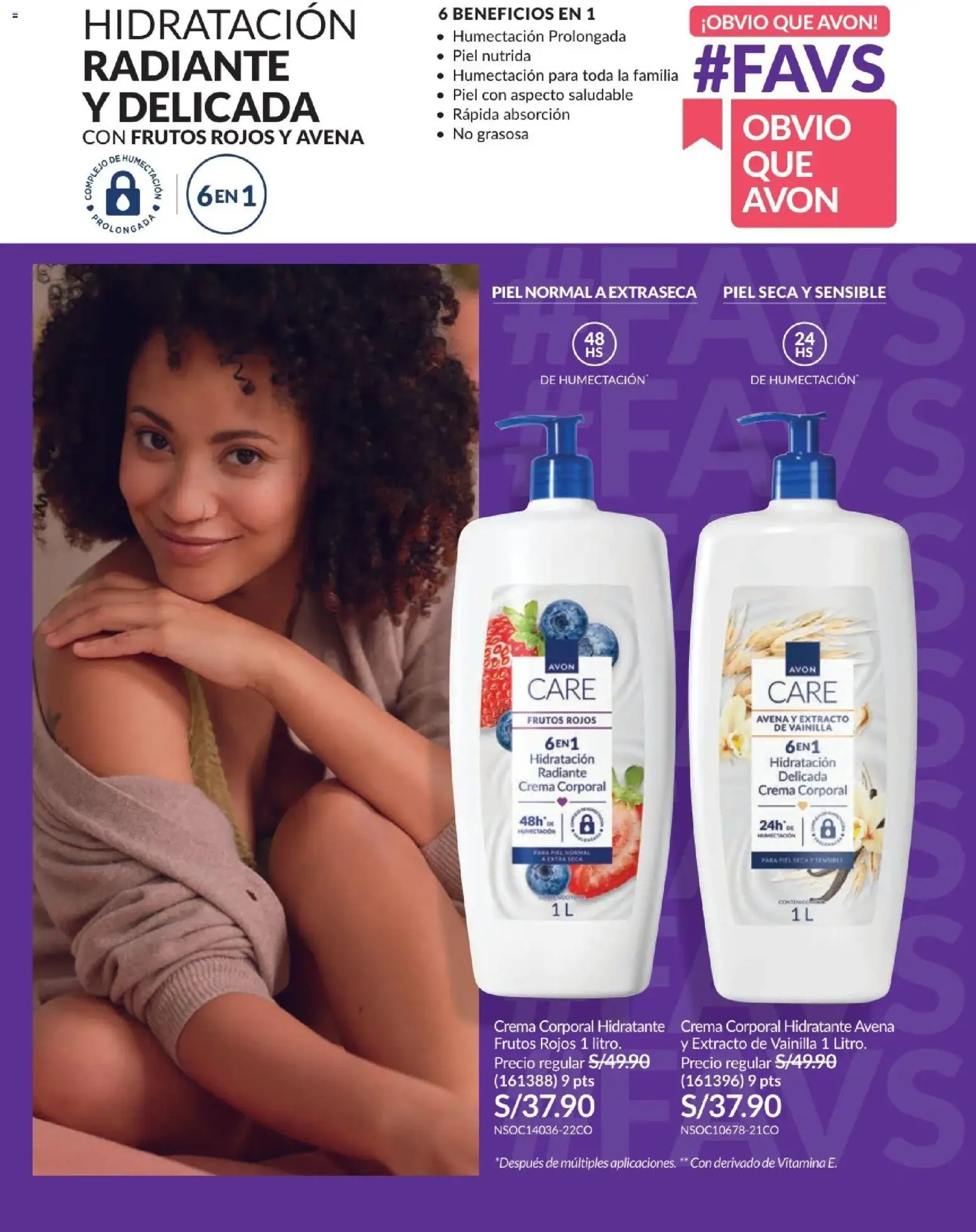 Catálogo Avon válido desde 01.02.2026 | Página: 144 | Productos: Crema, Avena