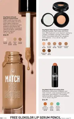 Preview of Avon weekly ads valid from 03.12.2025 | Page: 108 | Products: Vitamin, Pencil, Foundation, Brush