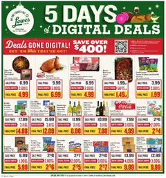 Preview of Lowes Foods weekly ads valid from 28.11.2025