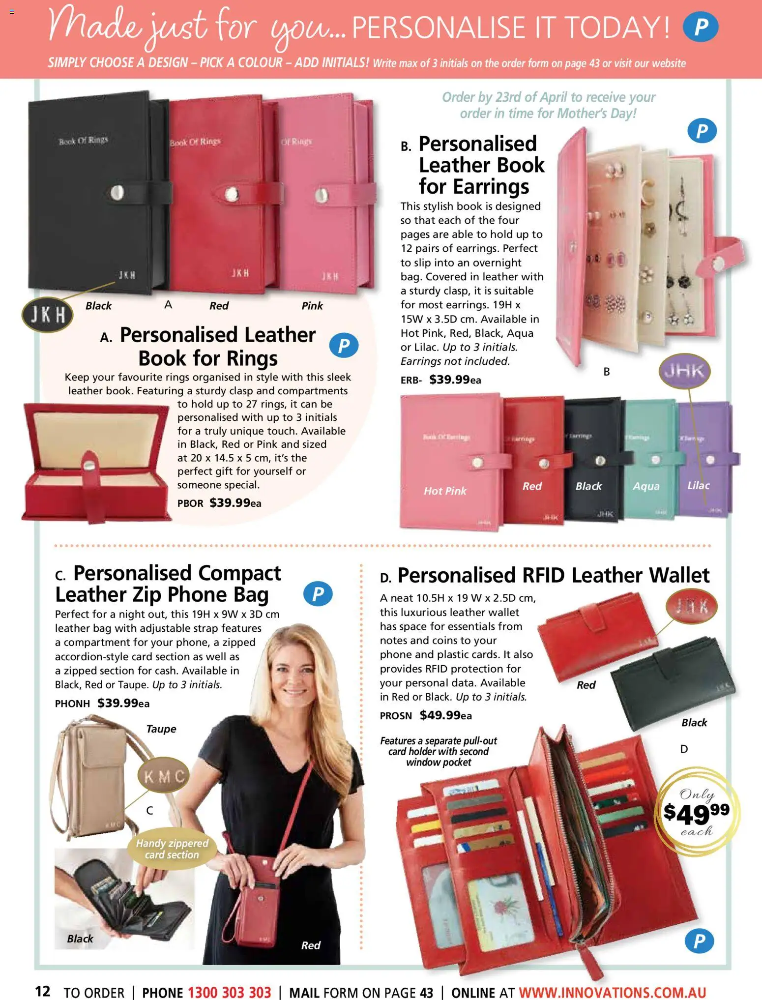 Innovations catalogue - valid from 26.03.2026 | Page: 12 | Products: Slip, Wallet, Phone, Bag