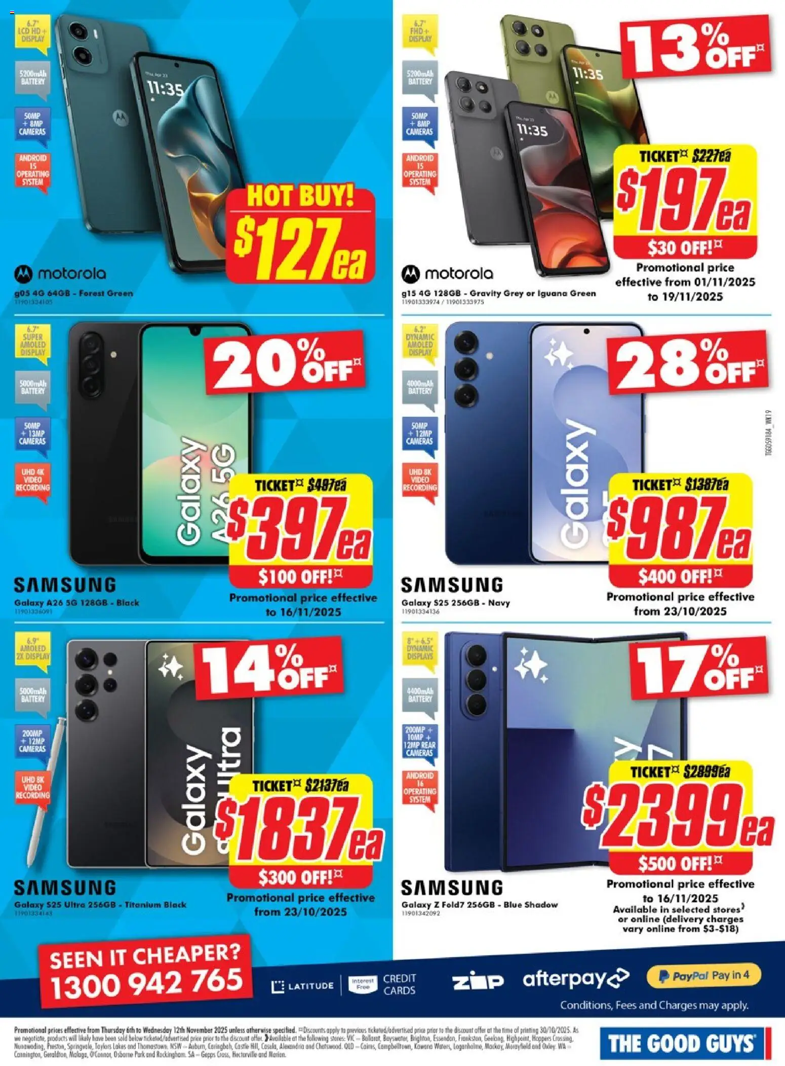 The Good Guys catalogue - valid from 05.11.2025 | Page: 13 | Products: Battery, Stones