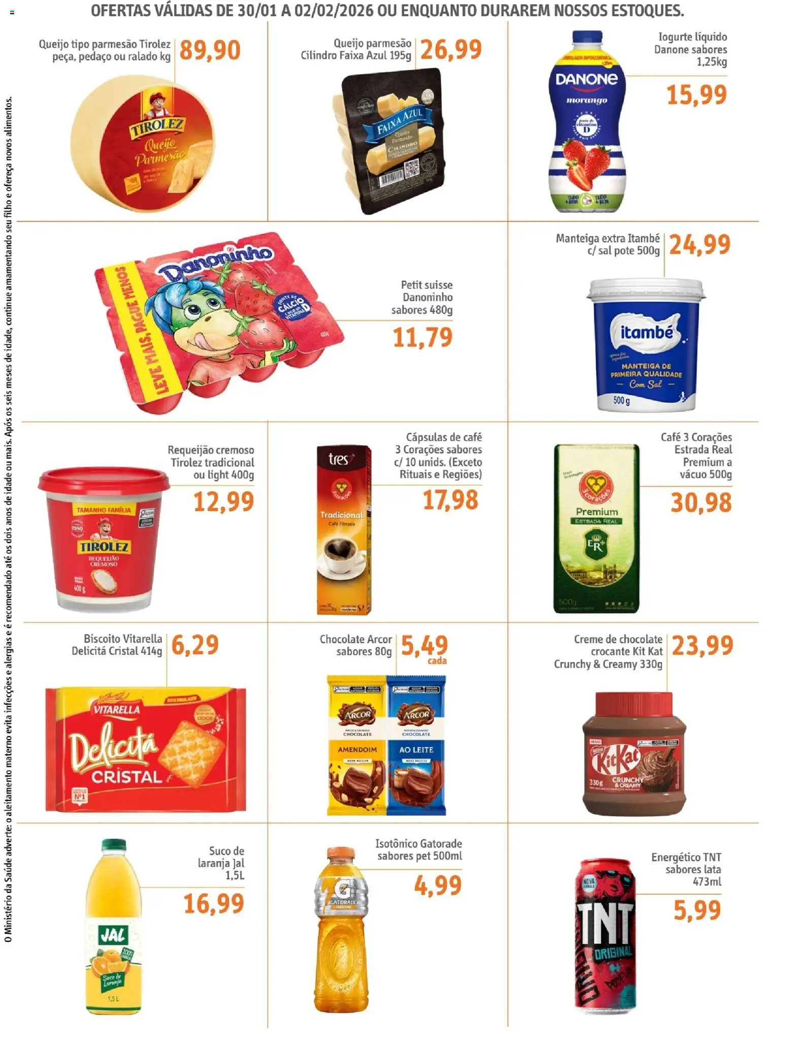 Sonda Folheto - válido de 30.01.2026 | Página: 2 | Produtos: Amendoim, Biscoito, Café, Sal