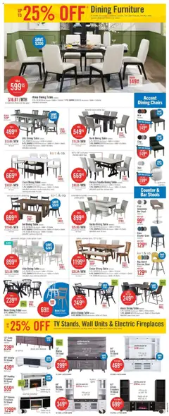 The Brick flyer valid from 12.09.2025 | Page: 8 | Products: Tv, Table, Cabinet, Coffee