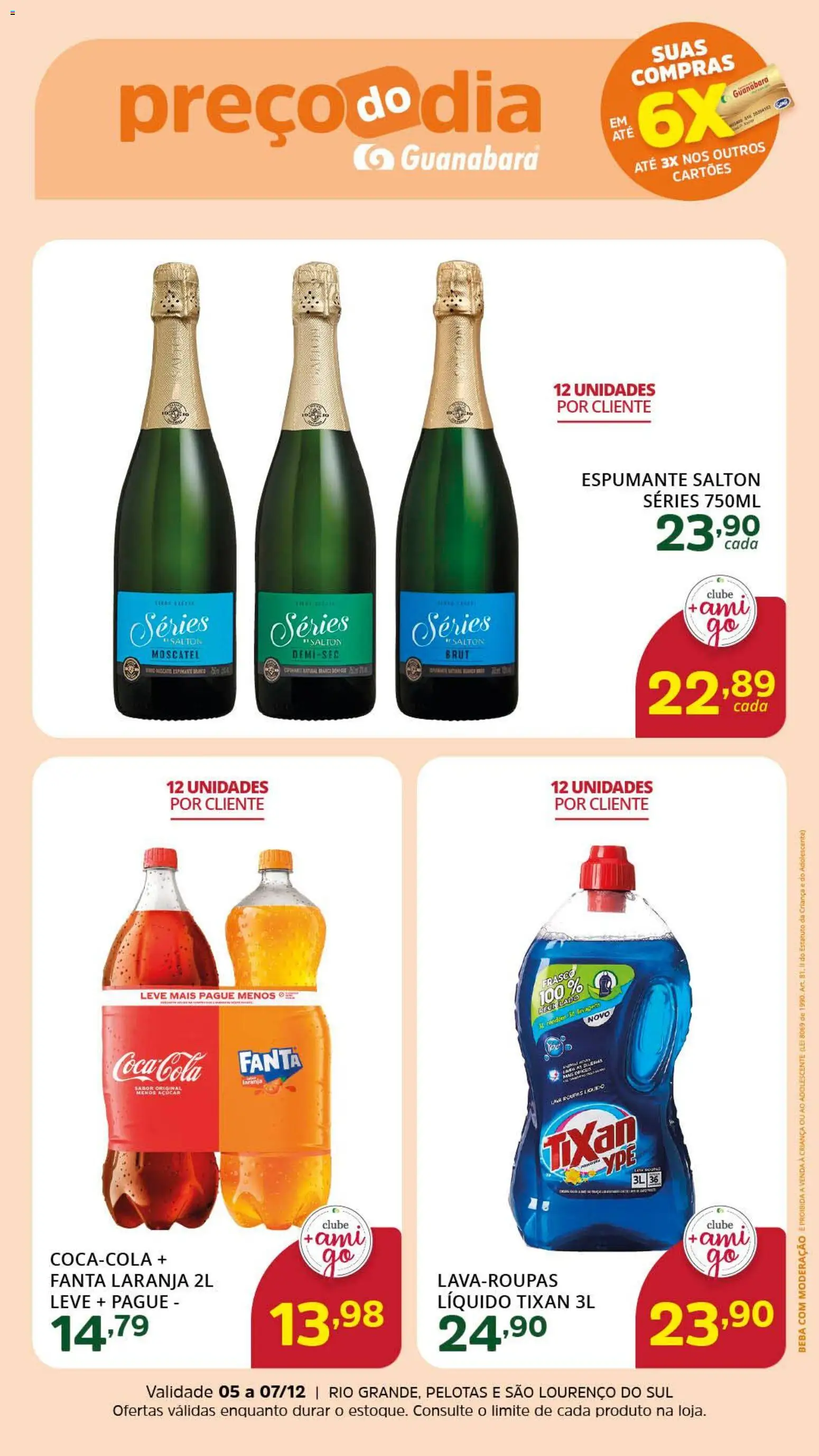 Supermercado Guanabara Folheto - válido de 05.12.2025 | Página: 4 | Produtos: Fanta, Espumante