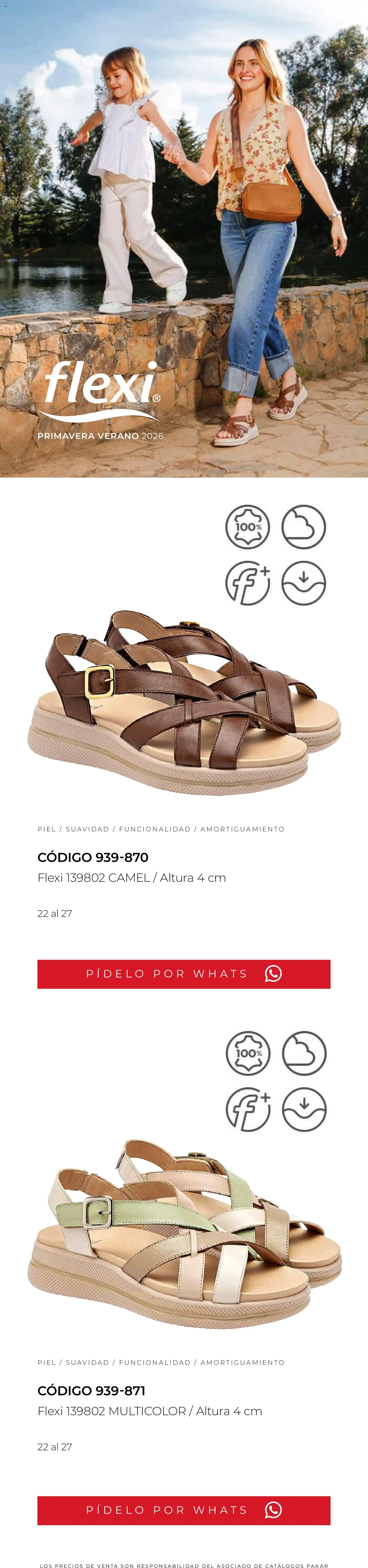 Nuevas ofertas de SC Pakar válidas en toda la República Mexicana desde el 04.03.2026. ¡Encuentra las mejores ofertas en SC Pakar catálogo Flexi PV26! | Página: 22