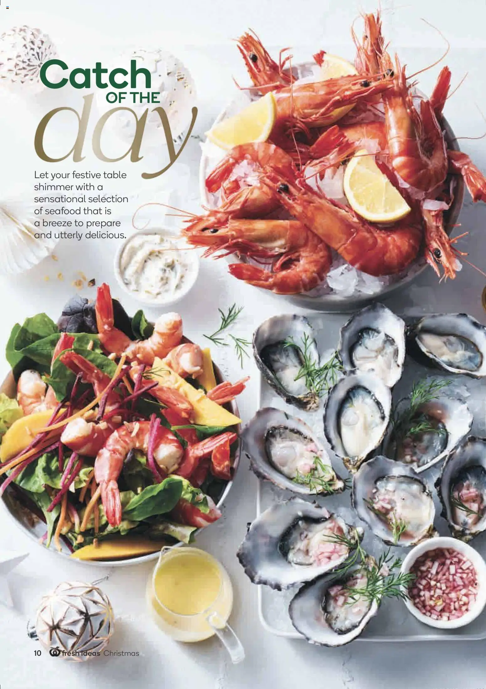 Woolworths catalogue - valid from 26.11.2025 | Page: 10 | Products: Table, Seafood