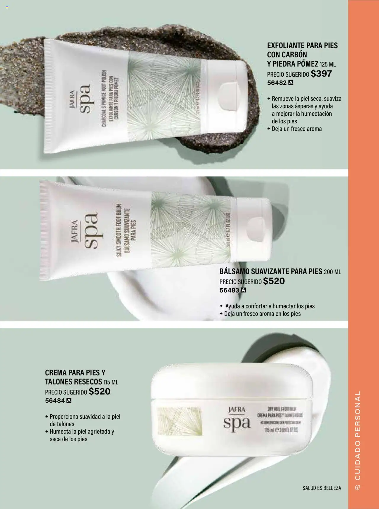 Nuevas ofertas de JAFRA válidas en toda la República Mexicana desde el 01.05.2025. ¡Encuentra las mejores ofertas en JAFRA Catálogo Organizador de Ventas! | Página: 67 | Productos: Aceite, Aceite para cabello