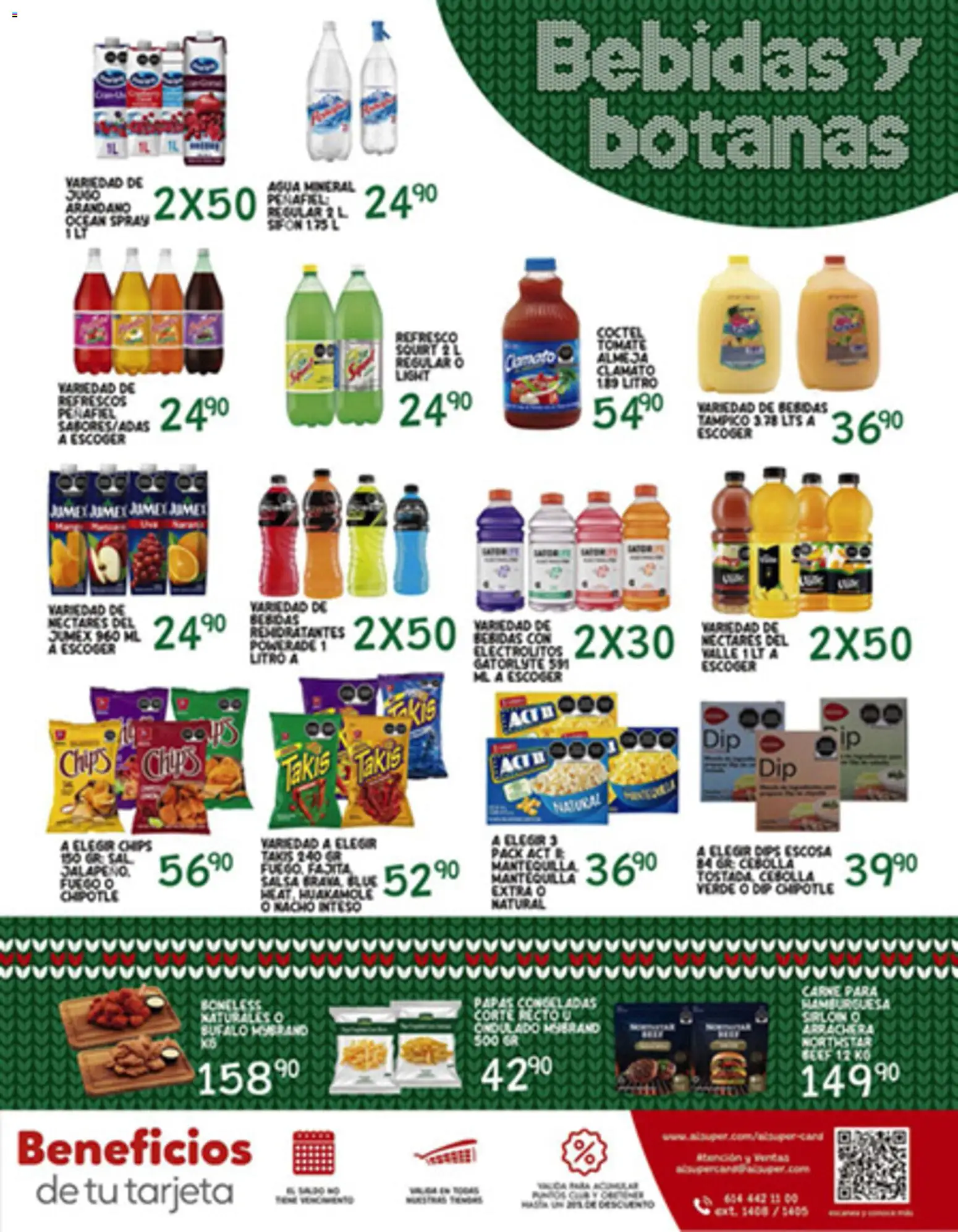 Nuevas ofertas de Alsuper válidas en toda la República Mexicana desde el 05.12.2025. ¡Encuentra las mejores ofertas en Alsuper folleto! | Página: 7 | Productos: Refresco, Sal, Tomate, Jugo