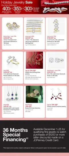 Preview of JCPenney weekly ads valid from 19.12.2025 | Page: 3 | Products: Watches, Watch