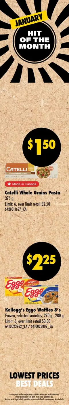 Preview of Wholesale Club weekly flyer / circulaire from shop Wholesale Club valid from 01.01.2026