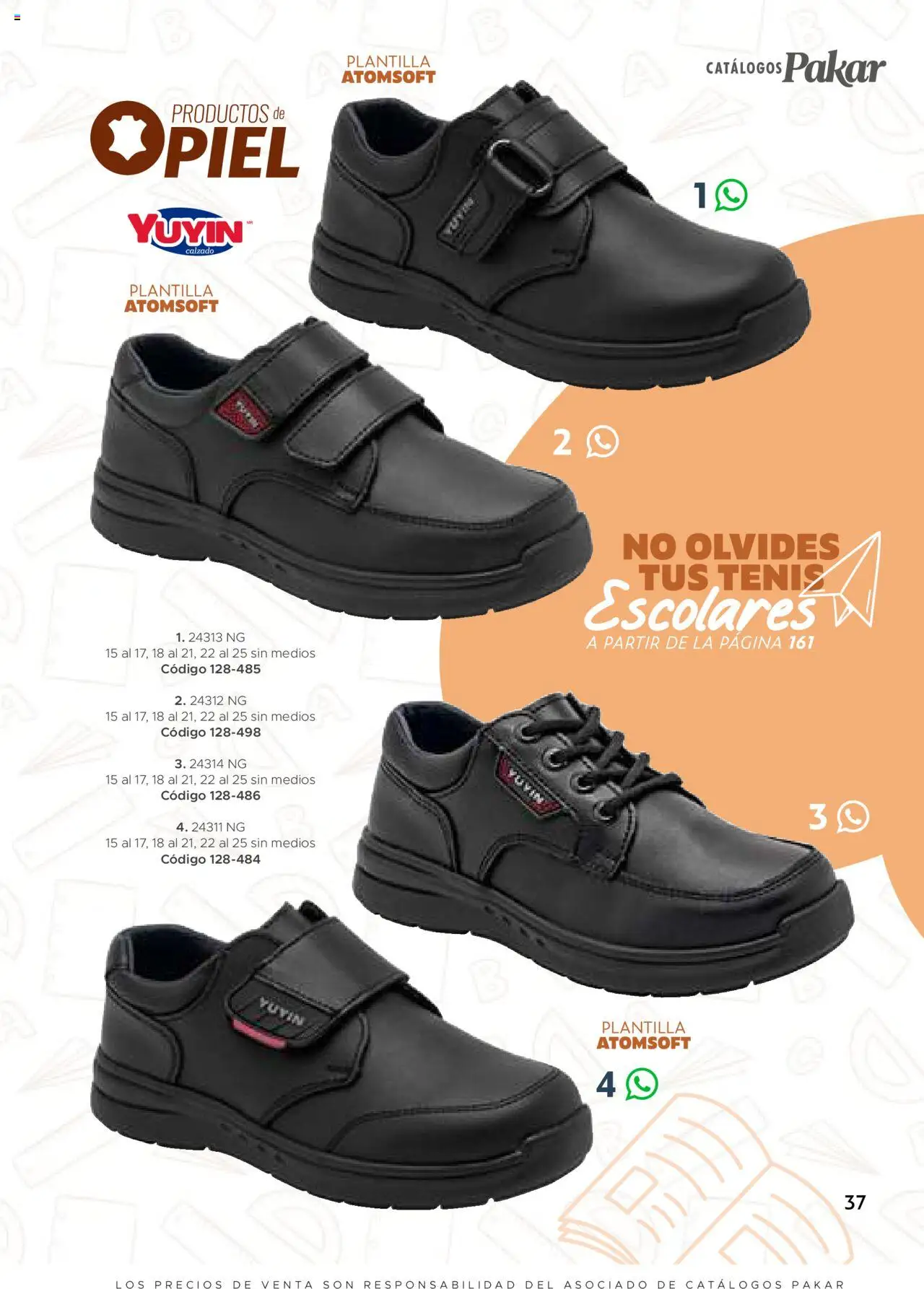 Nuevas ofertas de SC Pakar válidas en toda la República Mexicana desde el 24.07.2025. ¡Encuentra las mejores ofertas en SC Pakar - Catálogo Nino otoño / invierno! | Página: 37 | Productos: Tenis