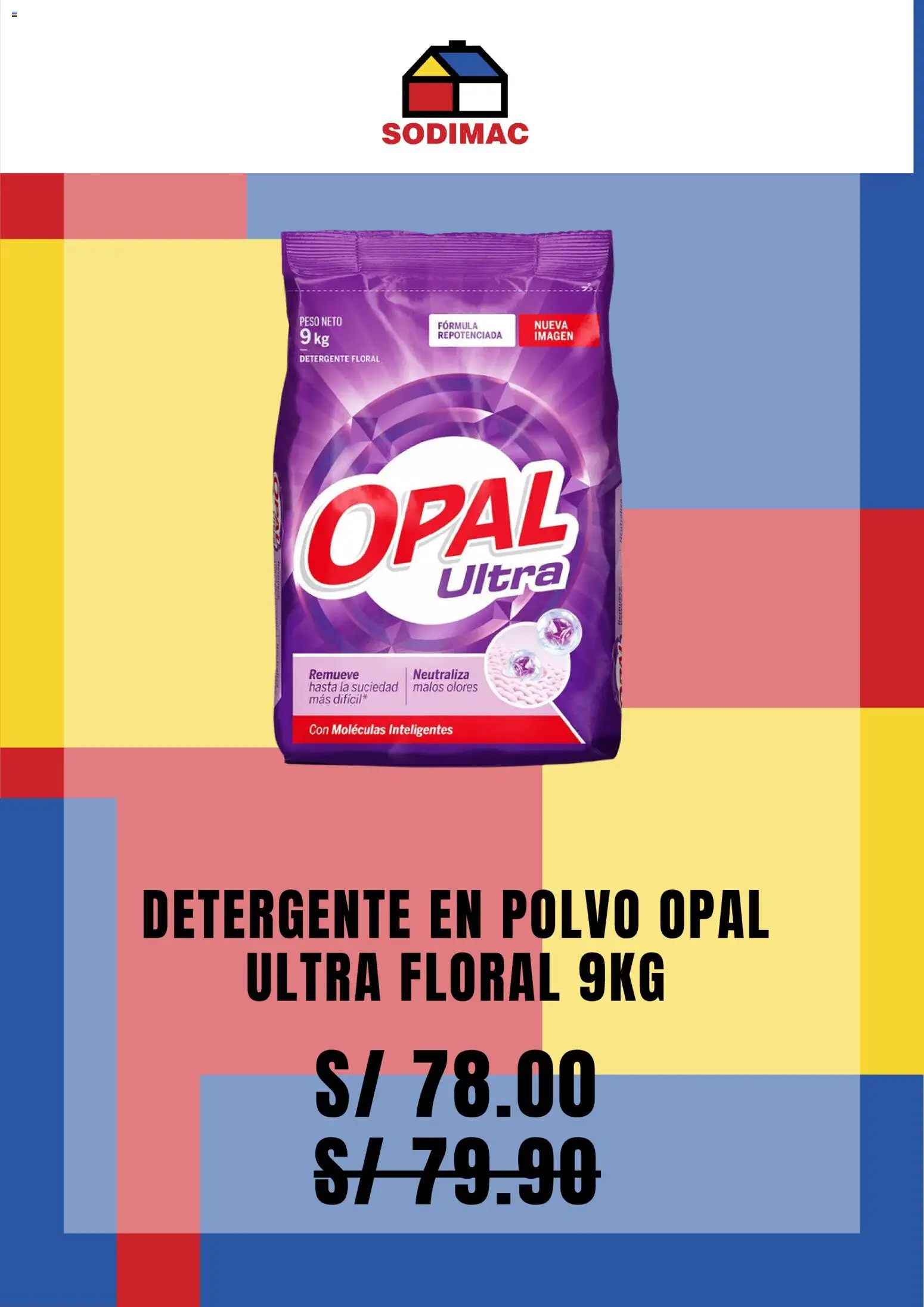 Catálogo Sodimac válido desde 03.11.2025 | Página: 9 | Productos: Detergente, Peso, Polvo