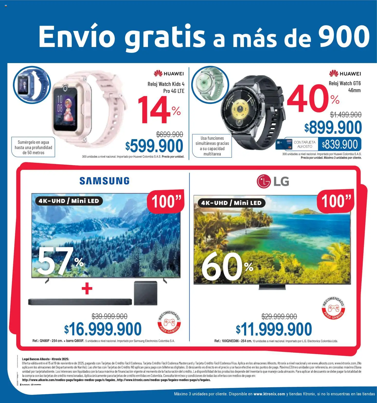 Ktronix revista - valida desde el 15.11.2025 | Página: 6 | Productos: Agua, Reloj