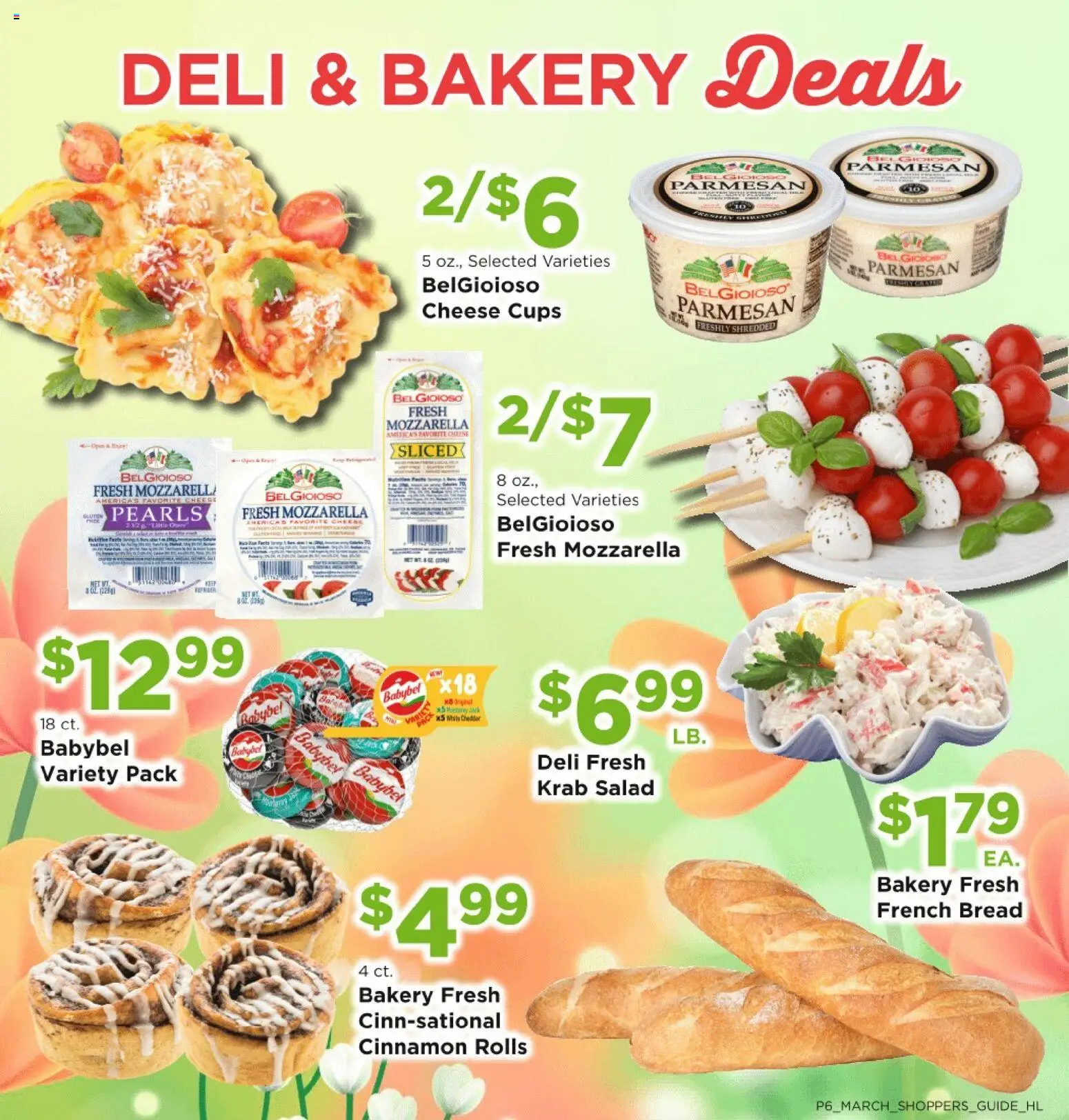 Homeland Bring Savings Home Shopper's Guide - valid from 01.03.2026 | Page: 6 | Products: Bakery, Cheese, Bread, Salad