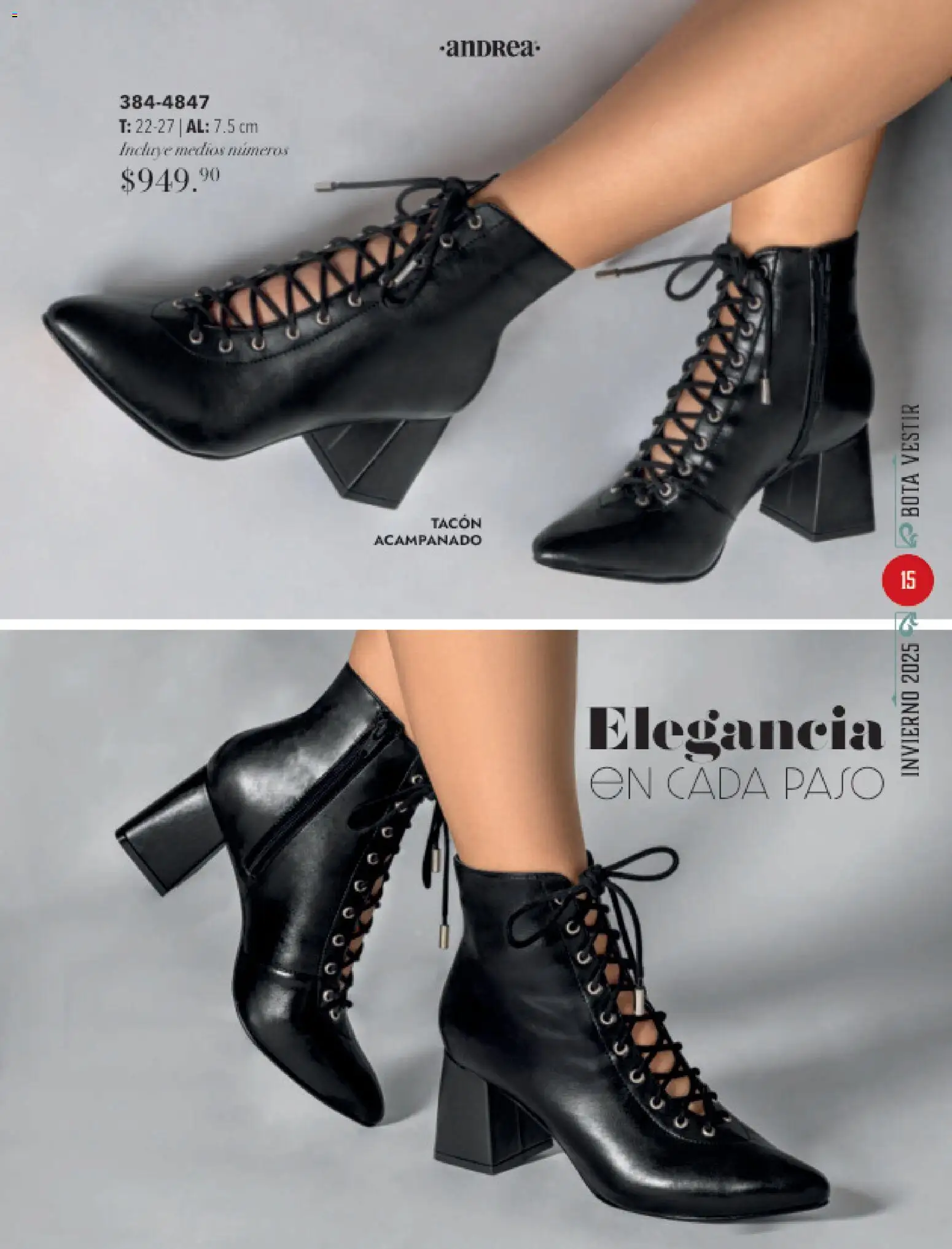 Nuevas ofertas de Andrea válidas en toda la República Mexicana desde el 26.11.2025. ¡Encuentra las mejores ofertas en Andrea catálogo Invierno! | Página: 15