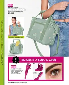 Catálogo CyZone Campaña 18 válido desde el 01.12.2025 | Página: 98 | Productos: Rizador, Lonchera, Botella