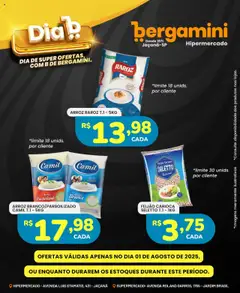 Supermercado Bergamini - Ofertas da semana - Pré-Visualização do folheto da loja Supermercado Bergamini, válido de 01.08.2025