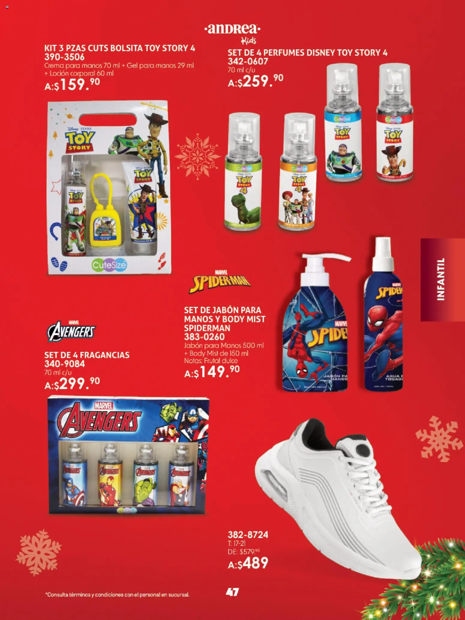 Nuevas ofertas de Andrea válidas en toda la República Mexicana desde el 23.11.2025. ¡Encuentra las mejores ofertas en Andrea catálogo Guía de regalos! | Página: 47 | Productos: Crema, Loción, Body, Jabón