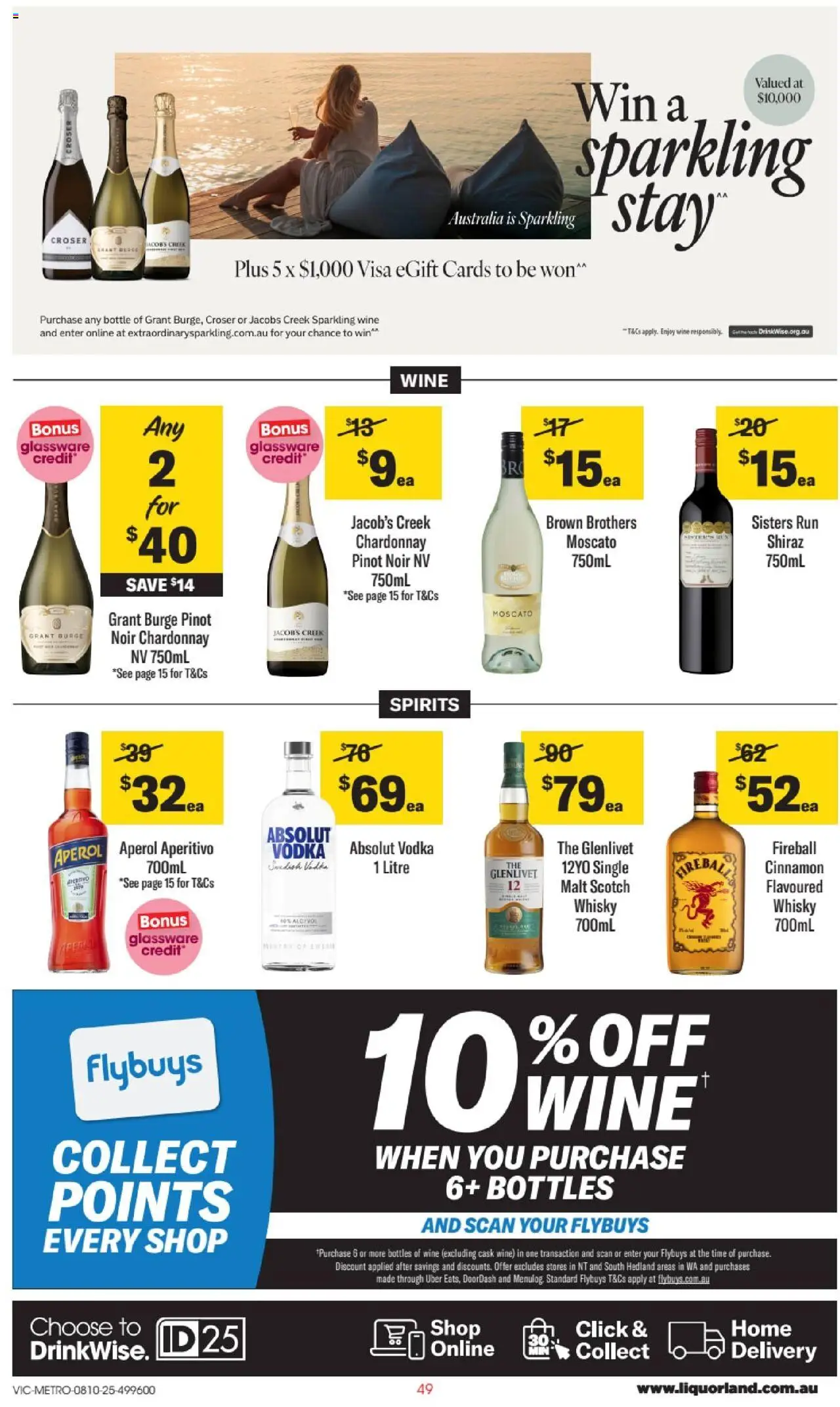 Liquorland catalogue - valid from 08.10.2025 | Page: 2 | Products: Glassware, Wine, Vodka, Scotch