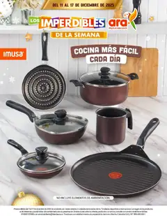 Ara - Imperdibles ara de la semana -  Vista previa de la revista de la tienda Ara valido desde el 11.12.2025