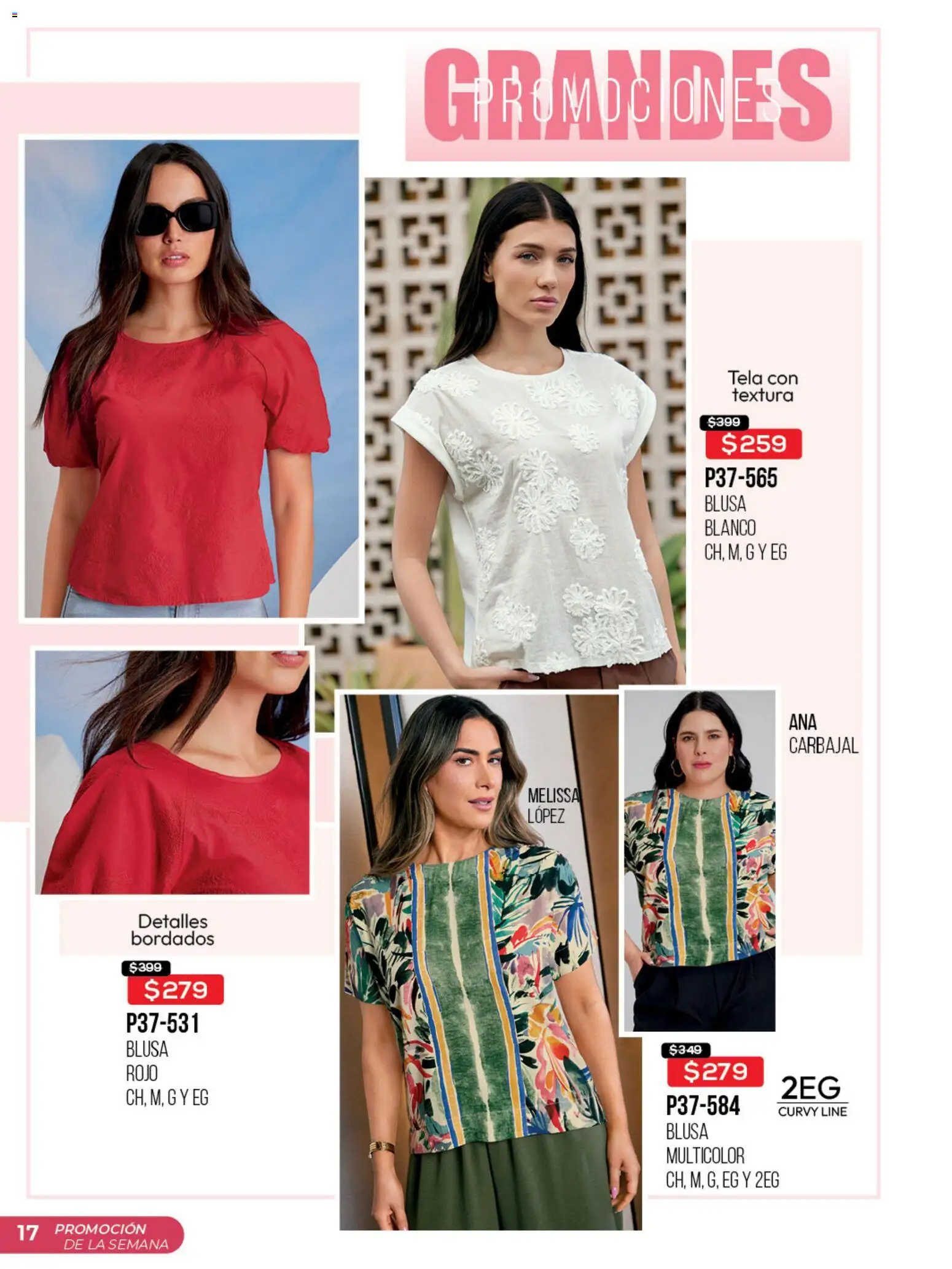 Nuevas ofertas de Cklass válidas en toda la República Mexicana desde el 03.03.2026. ¡Encuentra las mejores ofertas en Cklass catálogo Promo semanal! | Página: 18 | Productos: Blusa