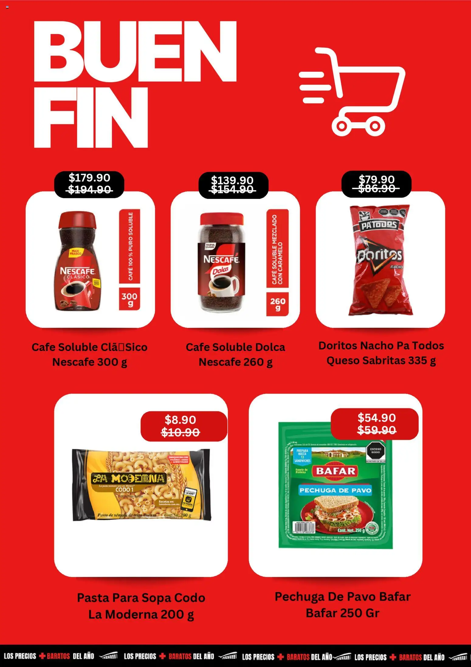 Nuevas ofertas de Alsuper válidas en toda la República Mexicana desde el 13.11.2025. ¡Encuentra las mejores ofertas en Alsuper Buen Fin! | Página: 2 | Productos: Sopa, Queso, Café, Pasta