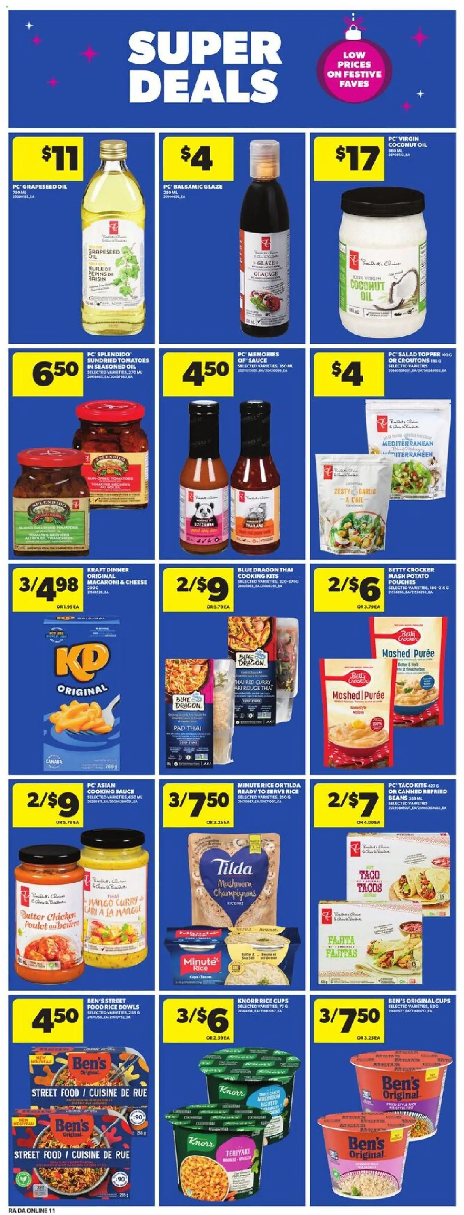Atlantic Superstore flyer valid from 06.11.2025 | Page: 18 | Products: PC, Cheese, Oil, Chicken