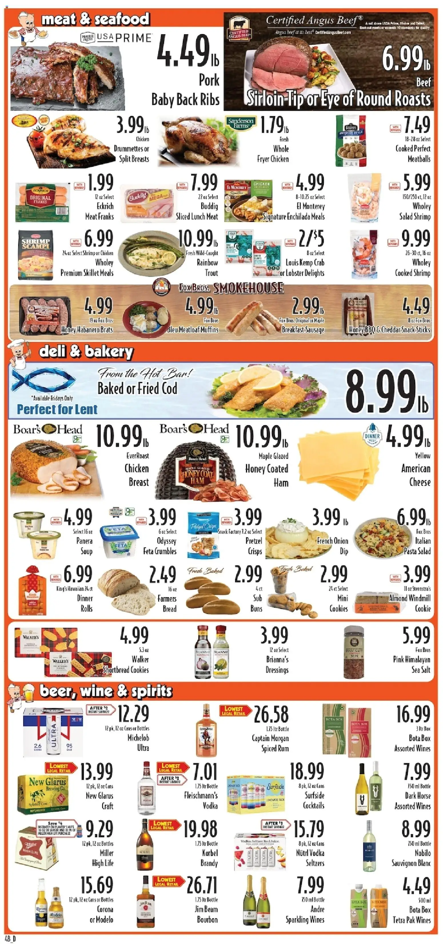 Piggly Wiggly Weekly Ad - valid from 18.03.2026 | Page: 6 | Products: Skillet, Pasta, Salad, Sausage