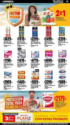 Vista previa Yaguar - Oferta Semanal Misiones válido desde el 26.01.2026 | Página: 11 | Productos: Repelente, Pañuelo, Insecticida, Servilletas