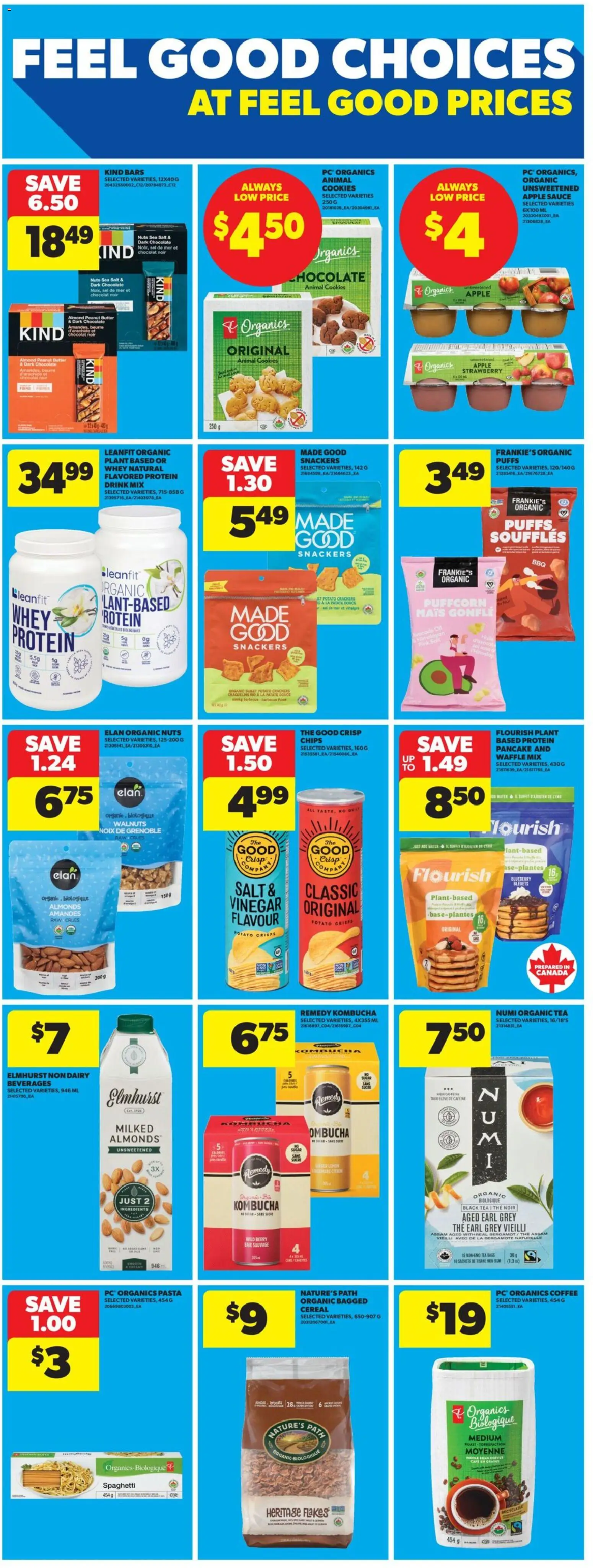 Real Canadian Superstore flyer valid from 19.02.2026 | Page: 22 | Products: Tea, Pasta, Cookies, Chocolate