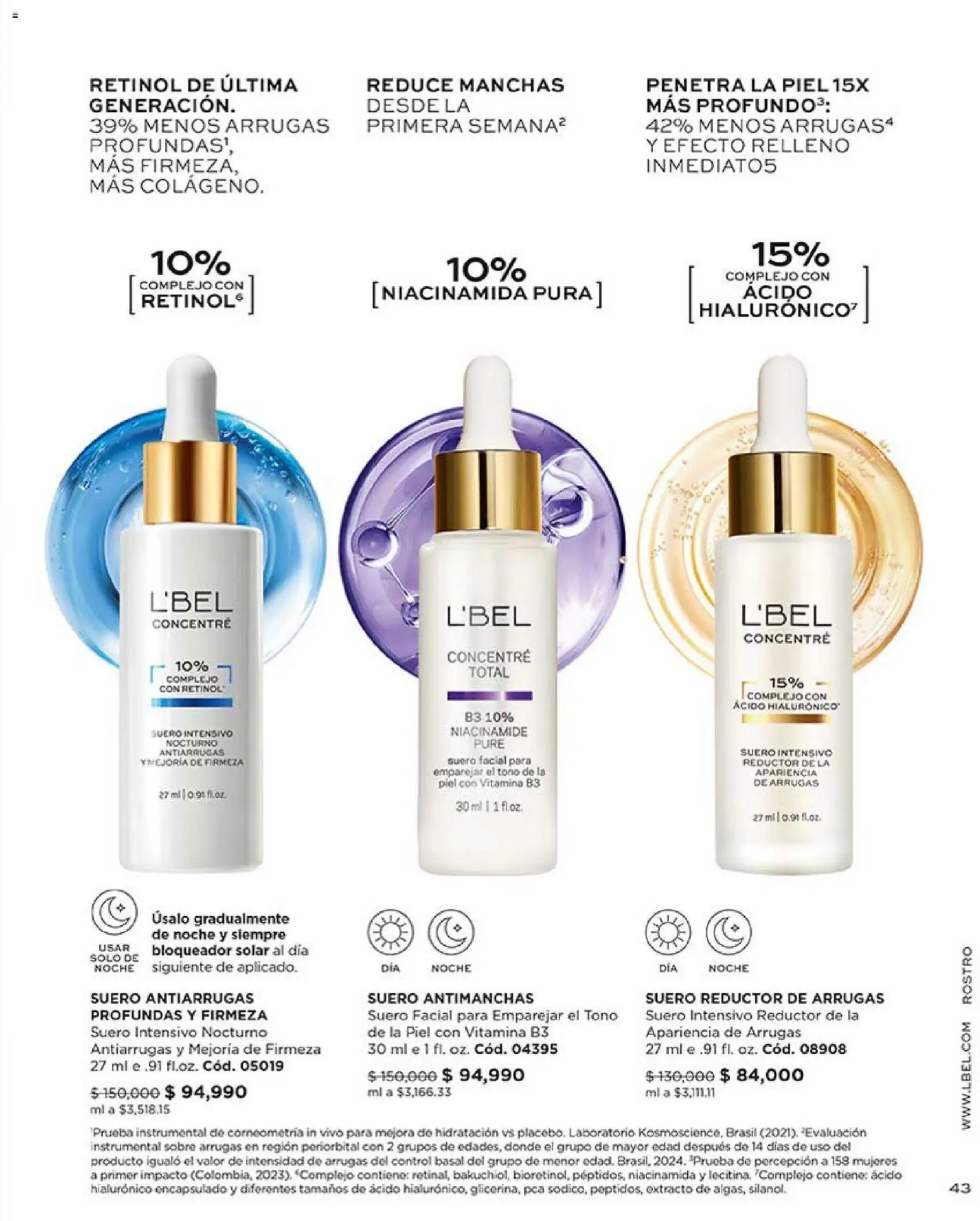 L'Bel revista - valida desde el 01.02.2026 | Página: 43 | Productos: Bloqueador, Sobre