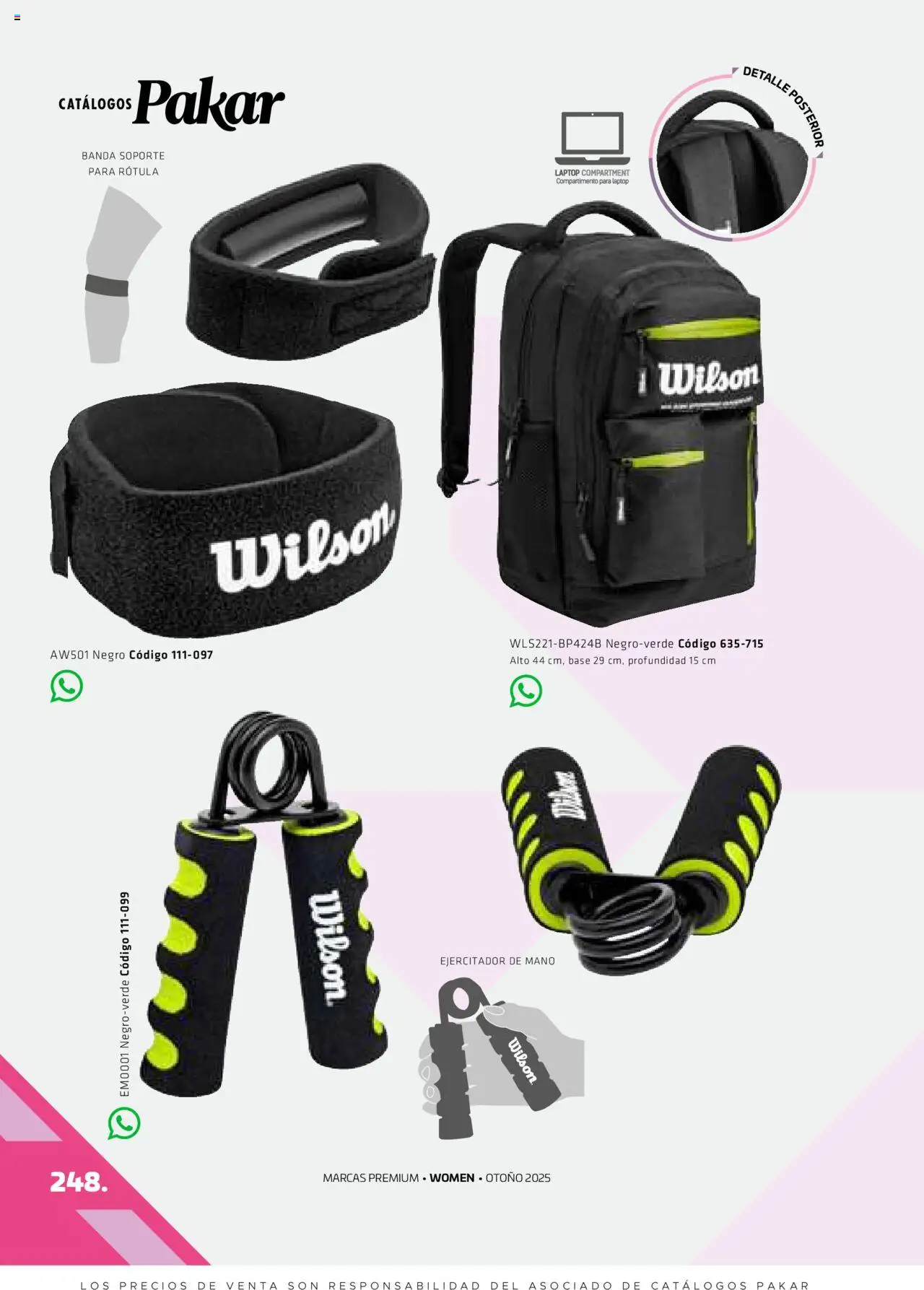 Nuevas ofertas de SC Pakar válidas en toda la República Mexicana desde el 29.08.2025. ¡Encuentra las mejores ofertas en SC Pakar - Catálogo Otoño Women! | Página: 248