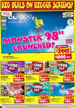 Preview of JB Hi-Fi Catalogue  - valid from 19.02.2026 | Page: 6 | Products: Table, Audio, Game, Smart tv