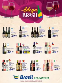 Brasil Atacadista - Ofertas Adega - Pré-Visualização do folheto da loja Brasil Atacadista, válido de 24.10.2025