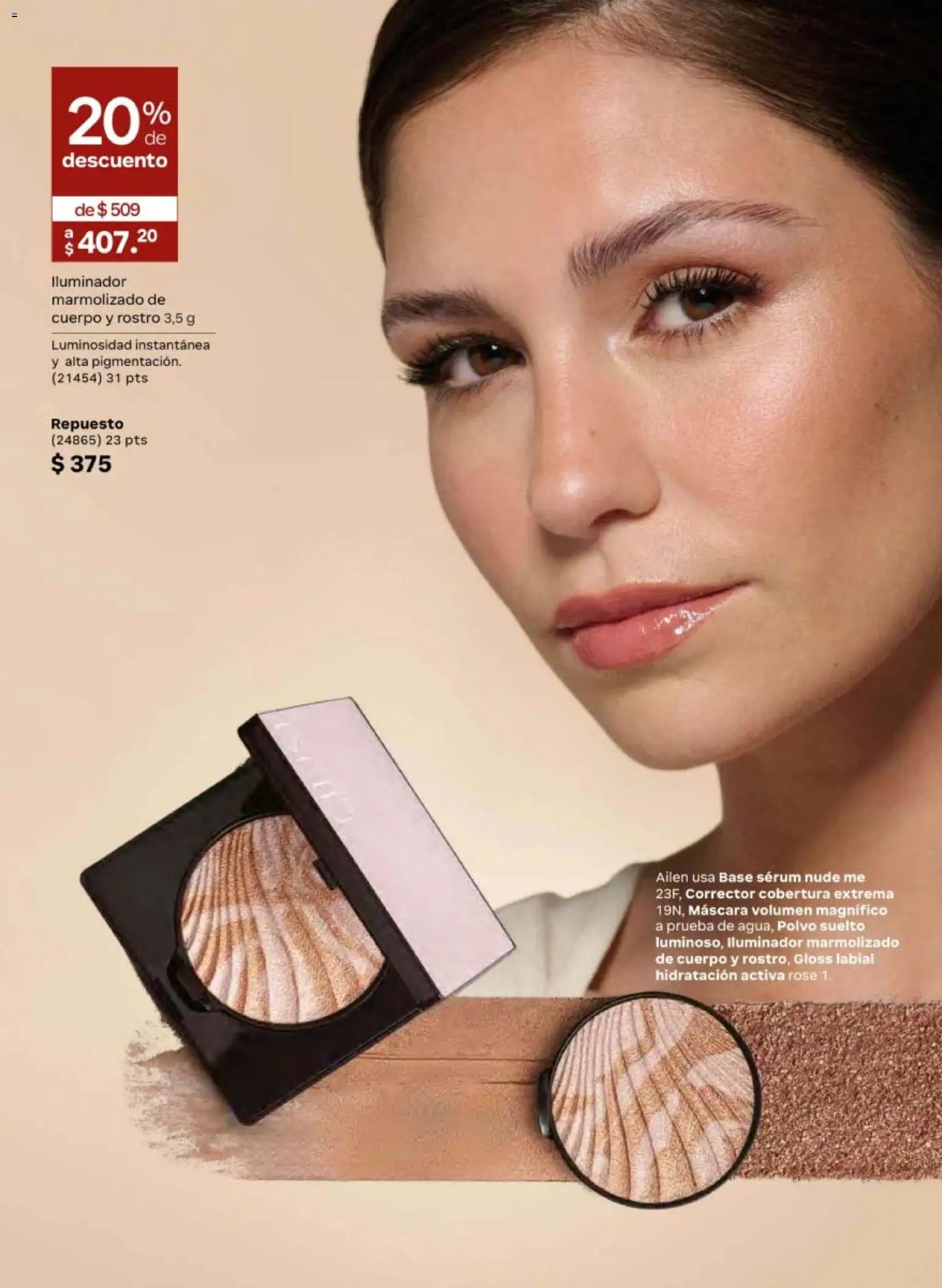 Nuevas ofertas de Natura válidas en toda la República Mexicana desde el 08.05.2026. ¡Encuentra las mejores ofertas en Natura campaña 8 2026! | Página: 65 | Productos: Iluminador, Serum, Máscara, Corrector