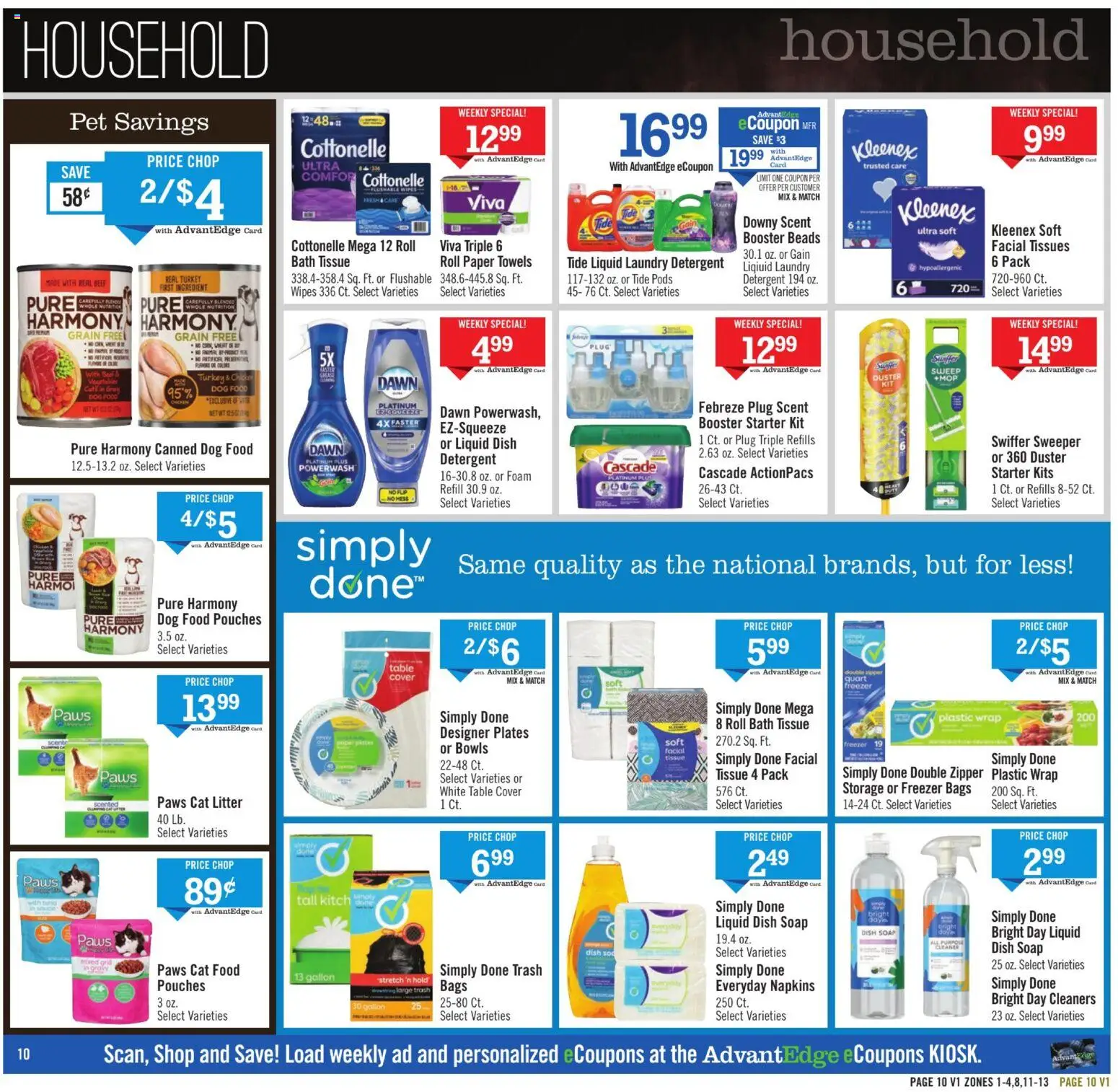 Price Chopper - Weekly Ad - valid from 01.03.2026 | Page: 14 | Products: Table, Dog Food, Starter, Freezer