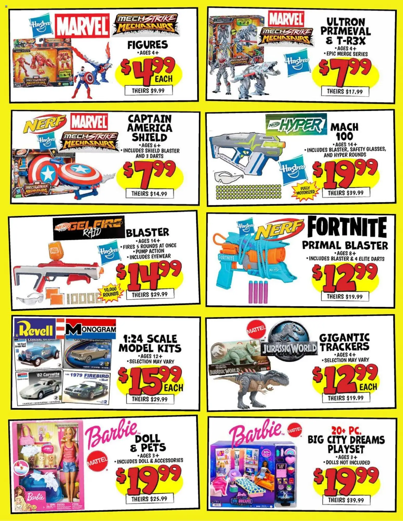 Ollie's Ad - valid from 22.11.2025 | Page: 7 | Products: Model Kits, Pump
