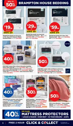 Preview of Spotlight Catalogue - valid from 24.09.2025 | Page: 6 | Products: Mattress, Pillow