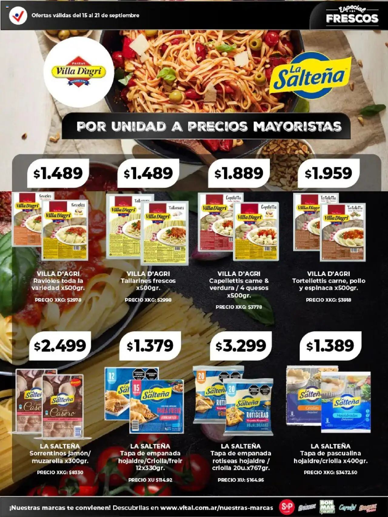 Vital - Especial de frescos - Posadas │ válido desde el 15.09.2025 | Página: 9 | Productos: Pollo, Sal, Espinaca, Té