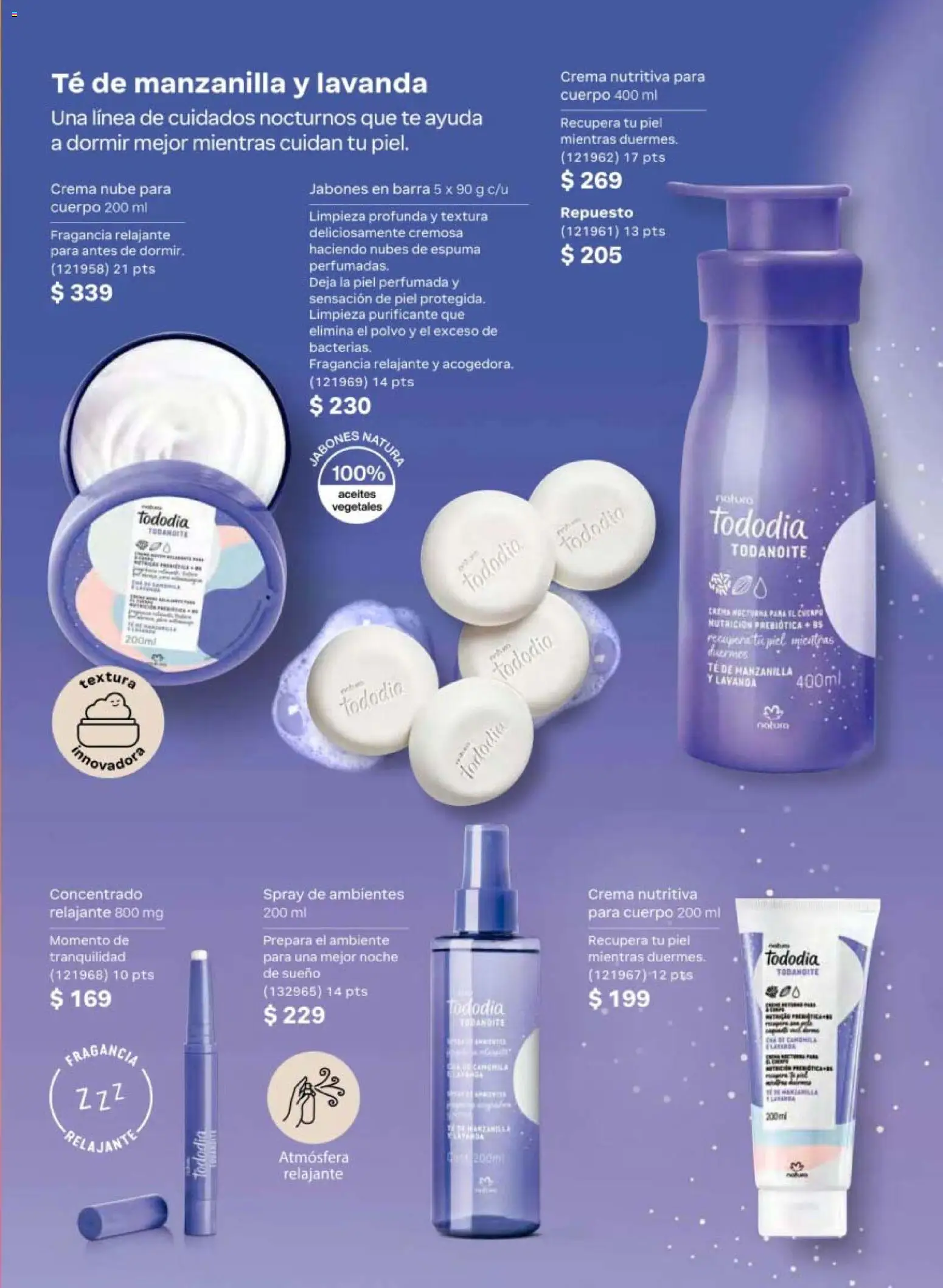 Nuevas ofertas de Natura válidas en toda la República Mexicana desde el 24.04.2026. ¡Encuentra las mejores ofertas en Natura campaña 7 2026! | Página: 103 | Productos: Crema, Espuma, Barra, Fragancia