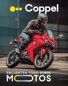 Vista previa de Coppel - Catálogo Motos, nuevo folleto de la tienda, válido en México a partir del 01.10.2025