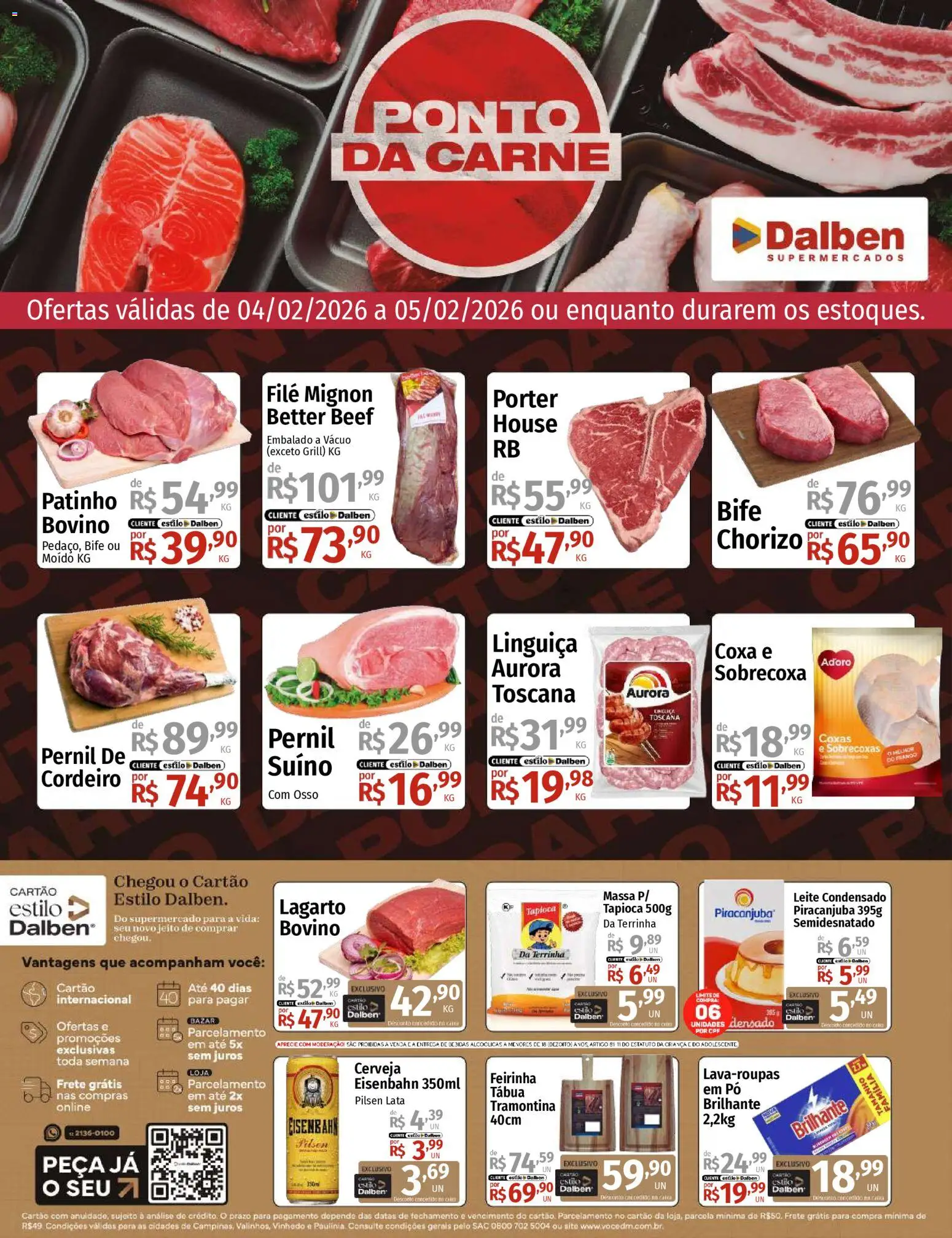Supermercado Dalben Folheto - válido de 04.02.2026 | Página: 1