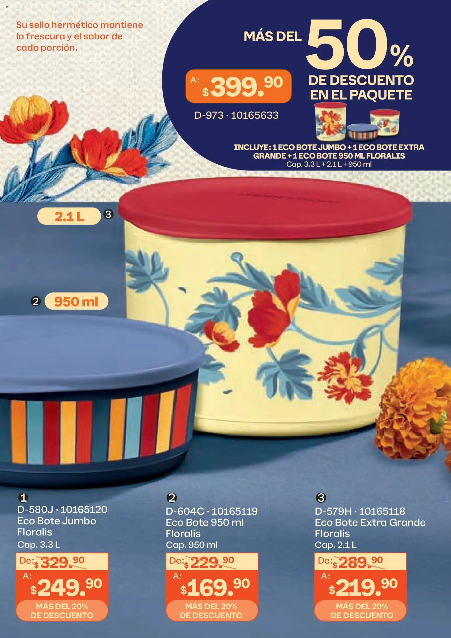 Nuevas ofertas de Tupperware válidas en toda la República Mexicana desde el 23.03.2026. ¡Encuentra las mejores ofertas en Tupperware catálogo! | Página: 3