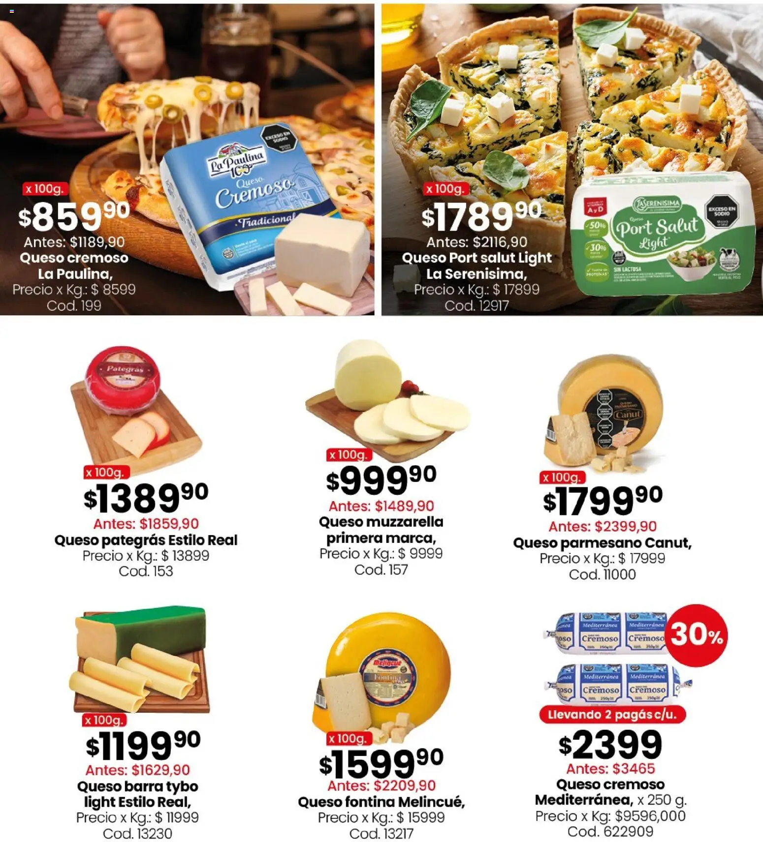 Coto - Ofertas │ válido desde el 06.04.2026 | Página: 8 | Productos: Muzzarella, Queso