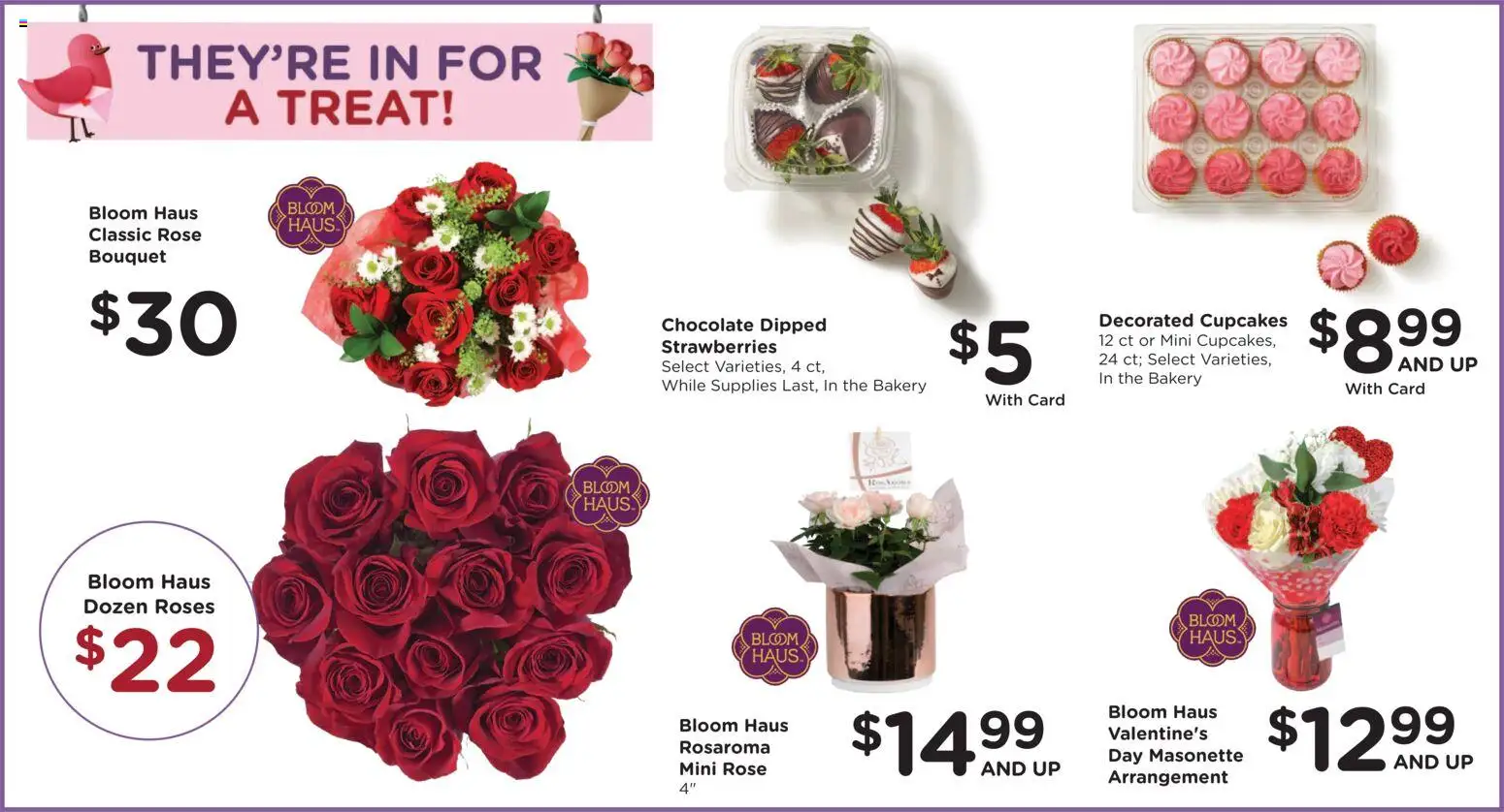Kroger Weekly Ad - valid from 04.02.2026 | Page: 5 | Products: Bakery, Chocolate, Strawberries