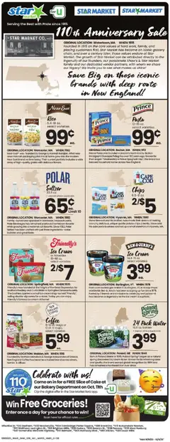 Preview of Star Market weekly ads valid from 10.10.2025