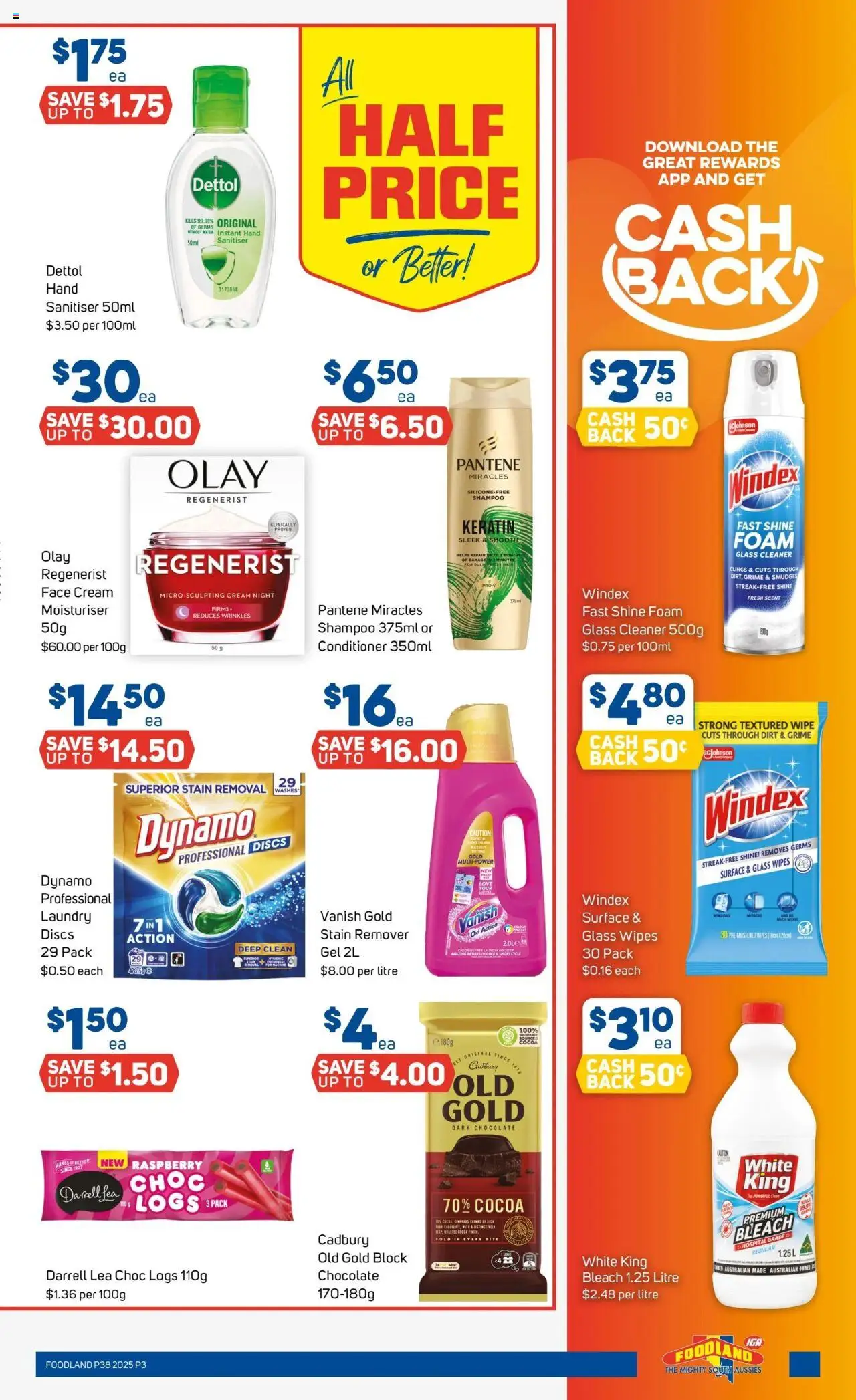 Foodland catalogue - valid from 17.09.2025 | Page: 3 | Products: Conditioner, Moisturiser, Stain remover, Water